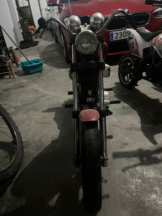 Yamaha Virago Cruiser Roja