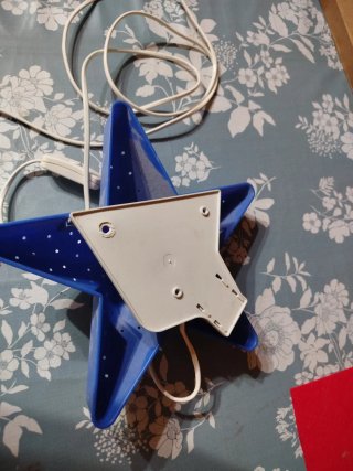 Lámpara Estrella Azul Noche