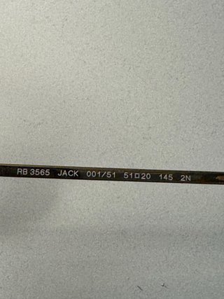 Gafas Ray-Ban RB3565 JACK Marrón/Dorado