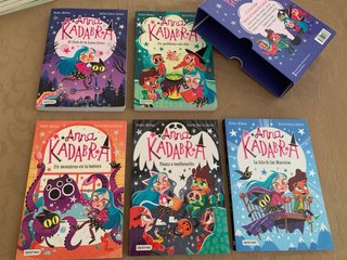 ANNA KADABRA cinco libros