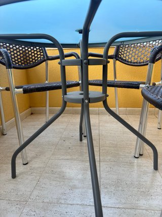 Mesa y 4 Sillas Terraza