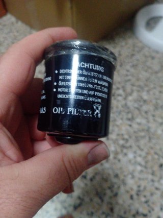 Filtro Hiflofiltro HHF183 Negro