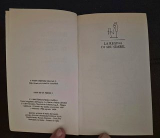 Lotto 3 libri "Il romanzo di Ramses"Christian Jacq