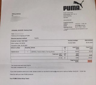 Zapatillas Puma Negras
