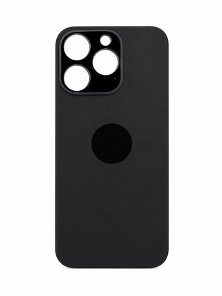 Cover posteriore in vetro per iPhone 14 Pro - Nero