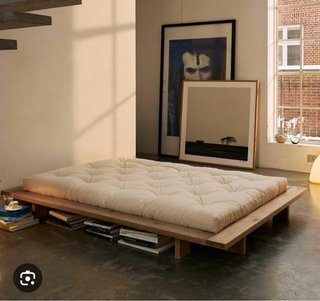 Cama Karup de madera estilo japonés