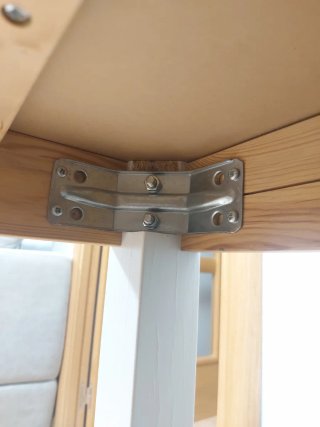 Mesa extensible Ikea con sillas