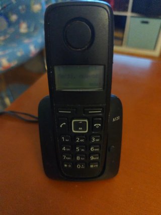 Gigaset A120 Teléfono Inalámbrico Negro