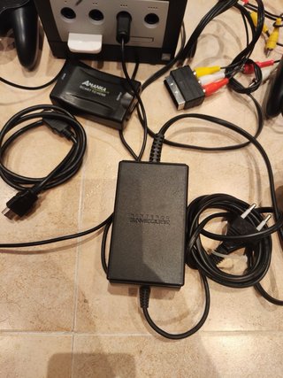 Nintendo GameCube Negra Completa