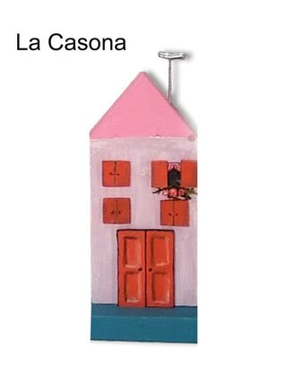 Balda decorativa Madera Artesanal Pintada