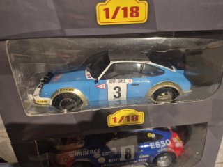 3 maquetas Porsche 1:18 WRC