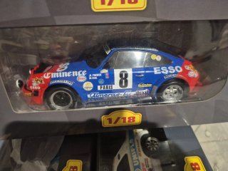 3 maquetas Porsche 1:18 WRC