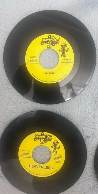 Lote 9 Vinilos 7" Dancehall Reggae - Massive B