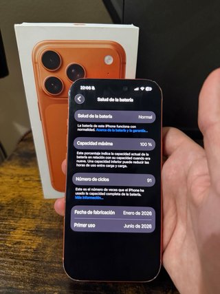 iPhone 17 Pro Naranja