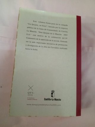 Libro don Quijote de la Mancha