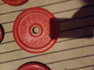 2 Discos Salter 5kg tengo 4 discos