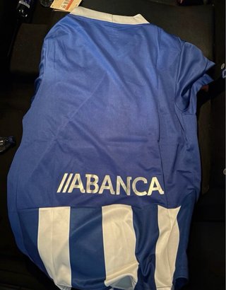 Camiseta Fútbol Nike Deportiva Rayas Azul/Blanco