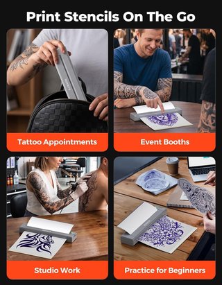 Impresora termica tatuajes MUNBYN