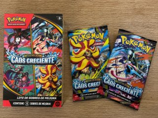 2 Sobres y caja sellada de caos creciente