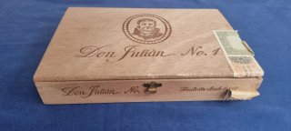 Caja antigua de puros Don Julián