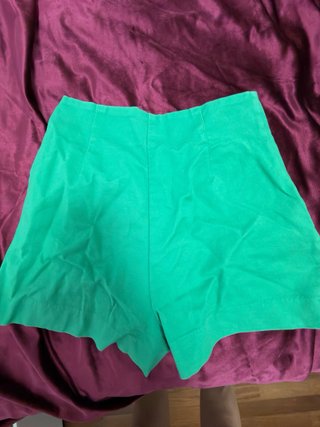Pantaloncini Zara Verdi Taglia S