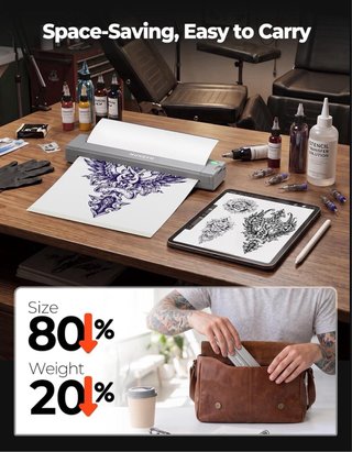 Impresora termica tatuajes MUNBYN