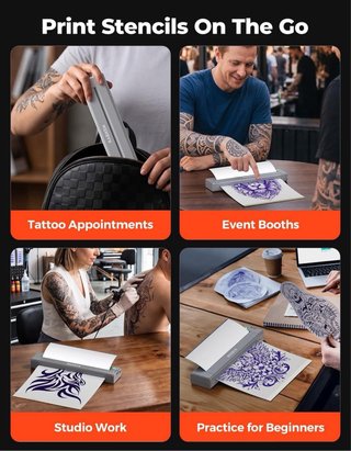 Impresora termica tatuajes MUNBYN