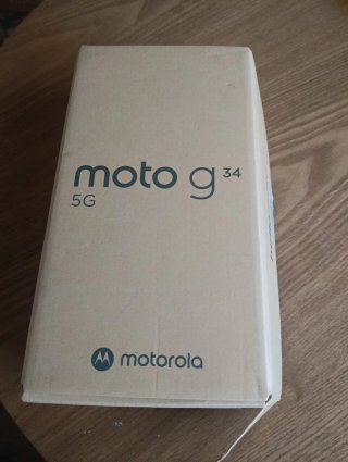 Motorola g34 5g+funda transparente de regalo