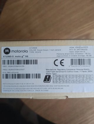 Motorola g34 5g+funda transparente de regalo