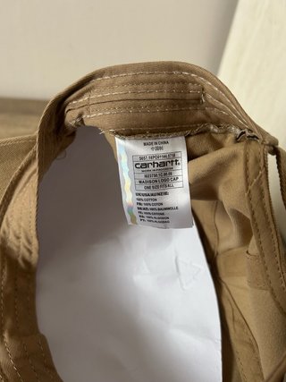 Gorra Carhartt Beige Original