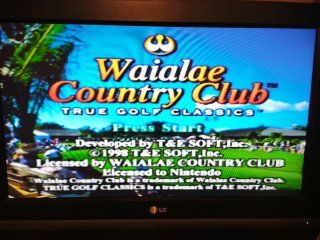 ✨Waialae Country Club ☢️ Nintendo 64✨
