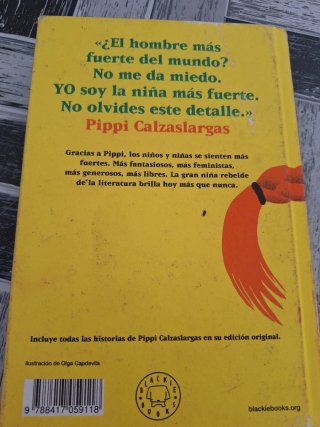 Libro Pippi Calzaslargas