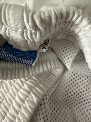 Pantalones deportivos Luanvi blancos XXL
