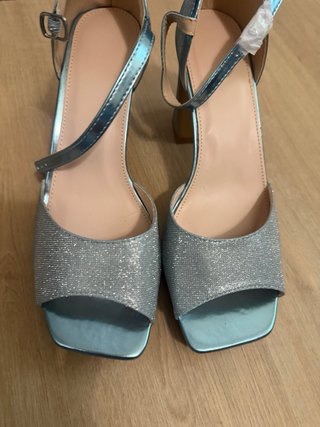 Zapatos de tacón azules