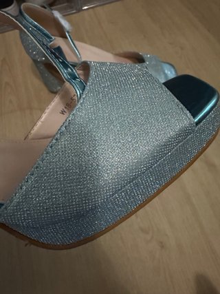 Zapatos de tacón azules