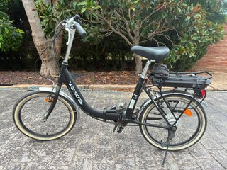 Bicicleta eléctrica Wayscral plegable – batería 24