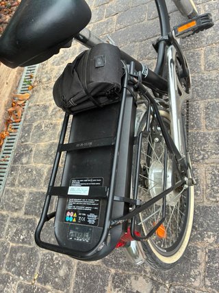 Bicicleta eléctrica Wayscral plegable – batería 24