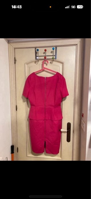 Vestido Pedro del Hierro Rosa Talla 44