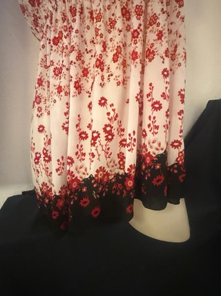 Blusa de verano floral talla única
