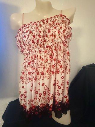 Blusa de verano floral talla única