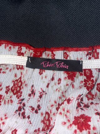 Blusa de verano floral talla única
