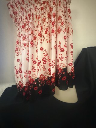 Blusa de verano floral talla única