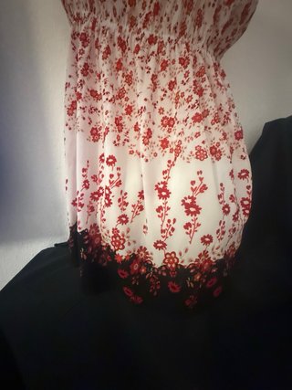 Blusa de verano floral talla única