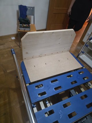 Cama geriátrica articulada