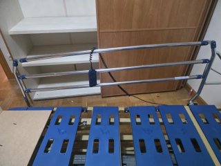 Cama geriátrica articulada