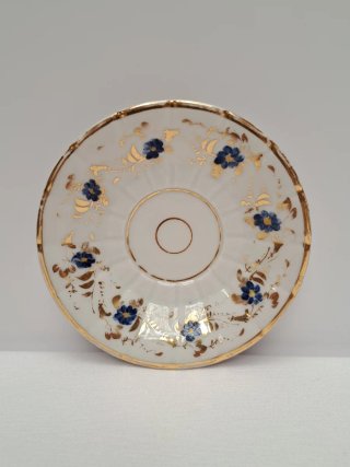 Taza de té y platillo. Pasajes. S.XIX
