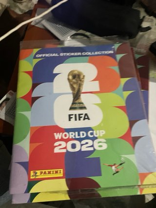 Lote 4 Álbumes Panini Mundial FIFA 2026