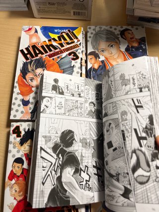 Mangas Haikyû!! 1,2,3,4,5,6,7