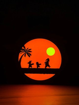 Lámpara Decorativa Dragon Ball