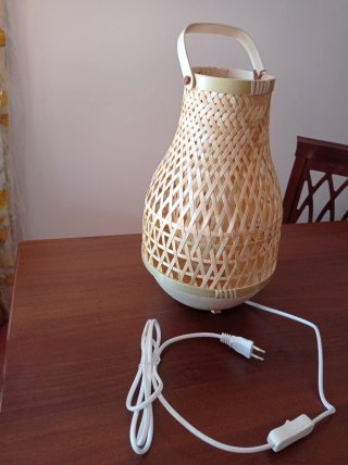 Lampada in bambù Ikea MISTERHULT.